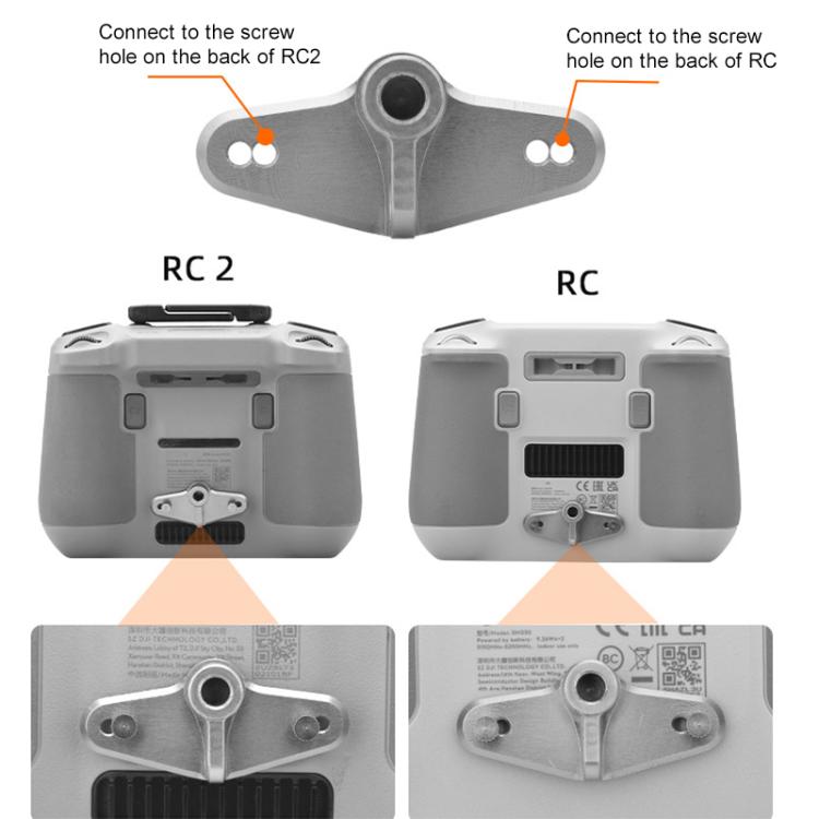 BRDRC Drone Remote Control Adapter Base Bicycle Holder, For DJI RC / RC 2 BRDRC Drone Remote Control Adapter Base Bicycle Holder, For DJI RC / RC 2